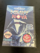 Heavy Nova Sega Genesis Complete In Box Ex Rental