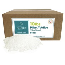 Direct Candle Supply 10lb Granulated Paraffin Wax for Candle Making