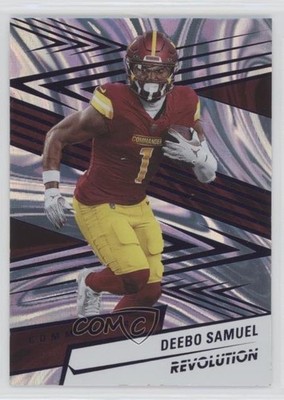 2025 Panini Revolution Purple Swirl 19/49 Deebo Samuel #69 1q03