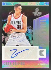 2017-18 Panini Essentials True Potential Silver #TP-ZCL Zach Collins RC Auto /25