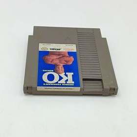 George Foreman's KO Boxing NES Cartuccia Nintendo in Ottime Condizioni ENG