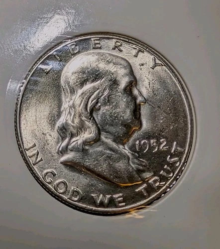 1952-S Franklin Half Dollar CH/BU+ White Coin