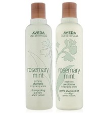 Aveda Rosemary Mint Purifying Shampoo 8.5oz  Weightless Conditioner 8.5oz set
