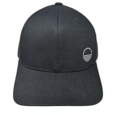 The Classics Yupoong Snapback Trucker Hat Black One Size Adjustable Mesh Back