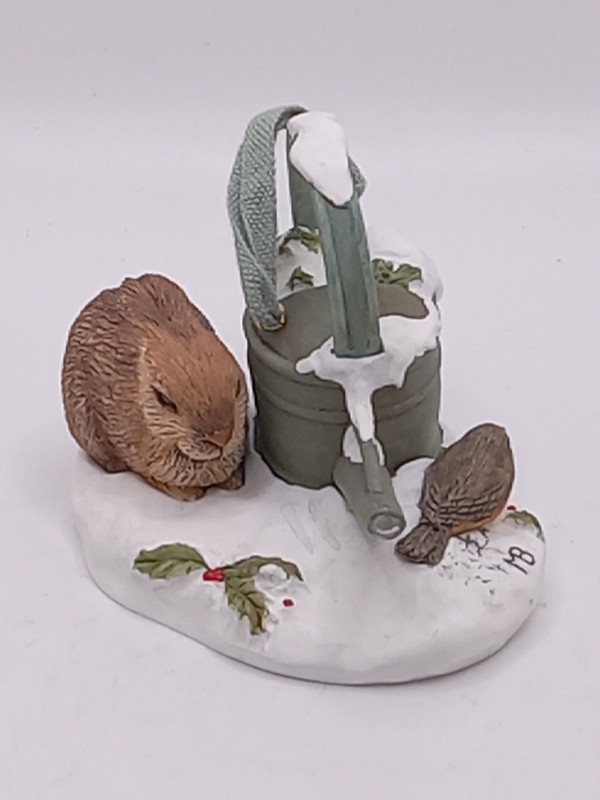 Hallmark Keepsake NATURE'S SKETCHBOOK Ornament By Marjolein Bastin  Bunny & Robi