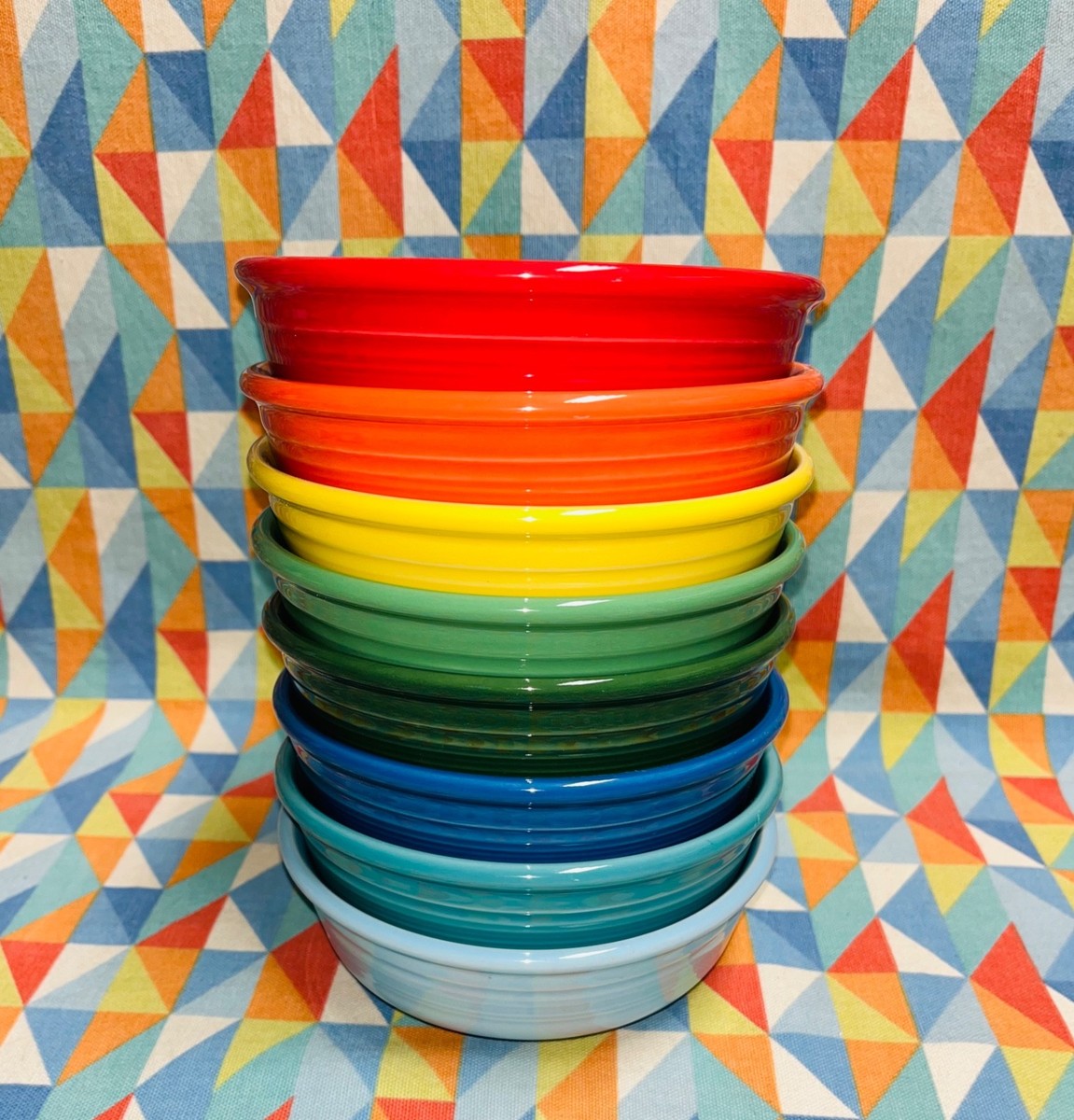 Bistro Fiestaware Mixed Color Sets Fiesta Mixed Coastal Colors