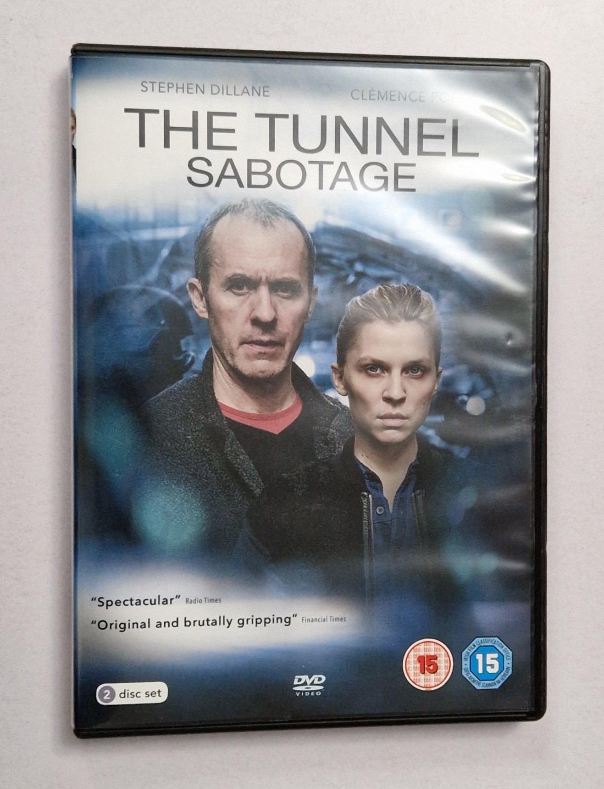 The Tunnel Series 2 Sabotage DVD 2016 TV SHOW