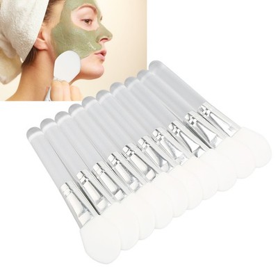 10x Silicone Mask Brush Transparency Mini Short Handle Soft DIY Mask Brush SET
