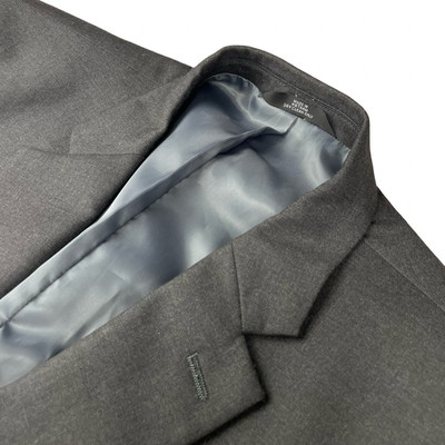 J.M. Haggar Men s Performance Classic Fit 2-Button Blazer Gray   44L