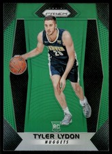 2017-18 Panini Prizm #168 Tyler Lydon Prizms Green Denver Nuggets Rookie