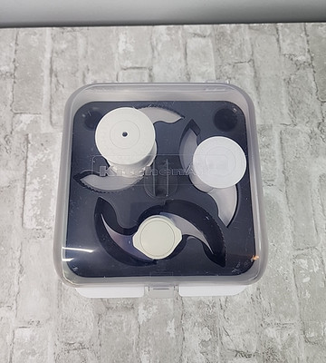 KitchenAid Food Processor Attachments Blades w/ Storage Box KFP1333 KFP1344