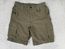 Boy Scouts Of America Shorts Youth Large Green Cargo Uniform Switchback BSA