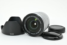 Almost Unused Fujifilm Fujinon Xc 16-50mm F3.5-5.6 Ois II Silver Lens JAPAN