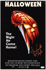 Nick Castle Signed Autographed 12x18 Halloween Poster Exact Photo Proof ACOA