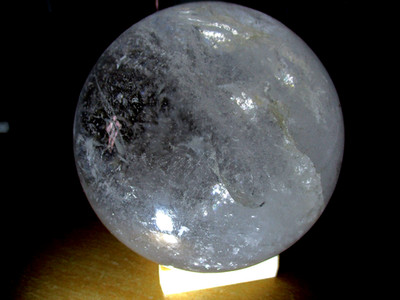 3.450 KGm Quartz Crystal Large Ball, Healing, Home Decore, US tarrif paid