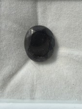 Shungite Loose Gemstones From Russia. 12x10 Oval, 2.8cts.