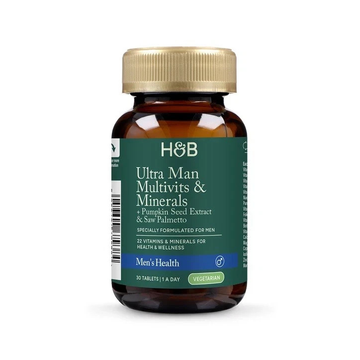 Holland & Barrett Ultra Man Multivitamin & Mineral Tablets 30 Tabs