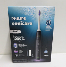 Philips Sonicare 6400 Electric Toothbrush Black Noir NEW SEALED