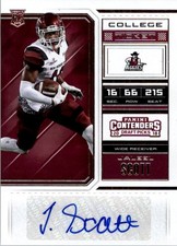 2018 Panini Contenders Draft Picks #269 Jaleel Scott RC Auto - FB