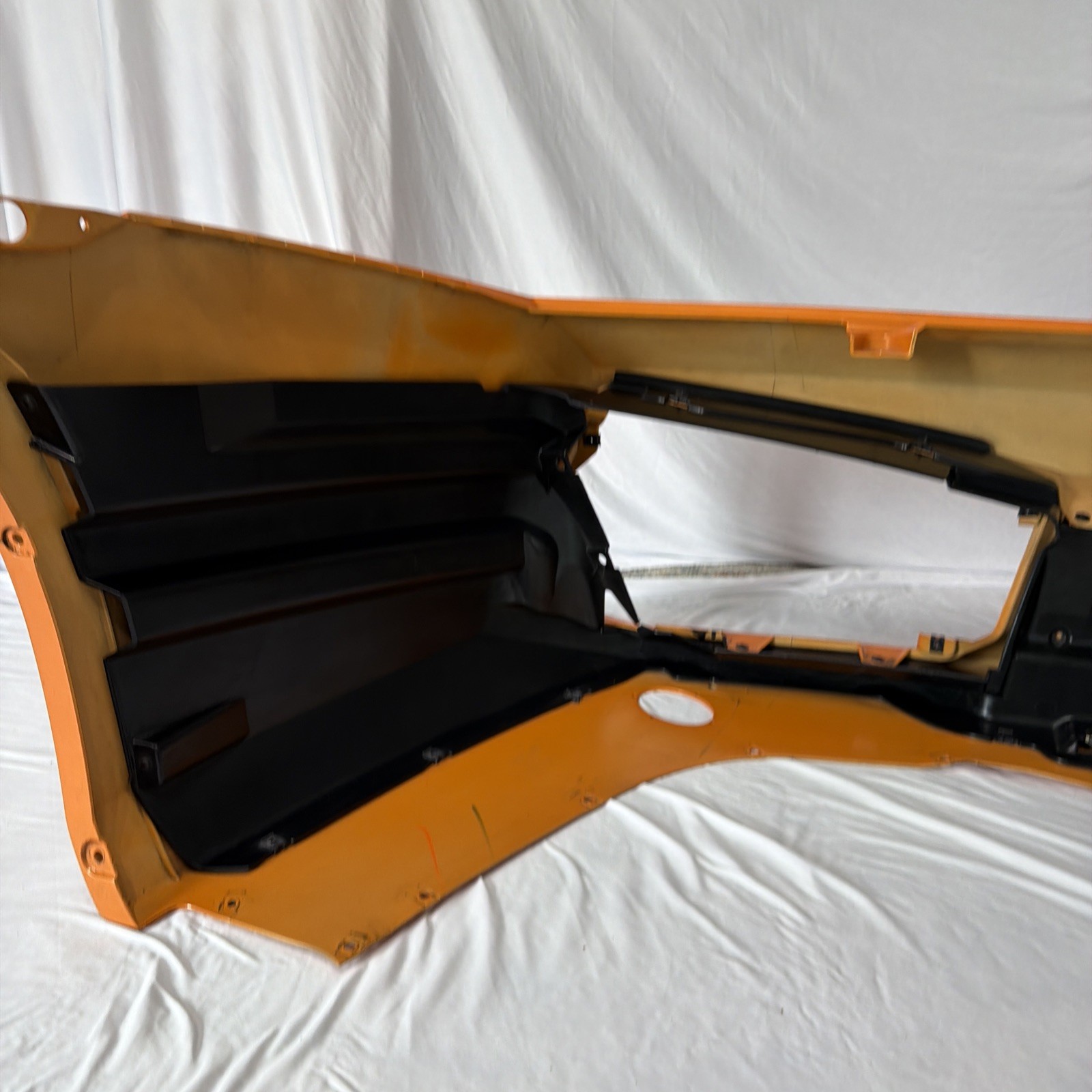 Lamborghini Gallardo Coupe, Spyder, Front Bumper Cover, P/N 400807437 Oem Orange