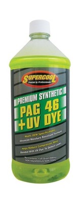 TSI Supercool P46-32D PAG Oil 46 Viscosity with UV Dye 32oz 1-Pack 32 oz.