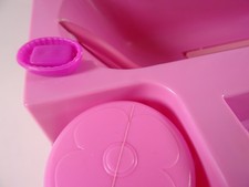 Vintage Barbie Möbel Bubble Bath Tub Whirl-Wanne Mattel 1975 #5280 Italy (19009)