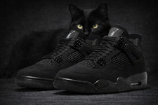 Jordan 4 "Black Cat" 2025 FV5029-010 Size US 7-12 MEN 