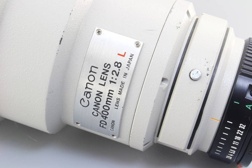 Canon New FD 400mm F2.8 L Telephoto Lens with Extender FD 2x-A Used from Japan - Picture 7 of 8