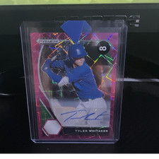 Panini 2021 Prizm Draft Picks Tyler Whitaker Autograph Baseball Card #PDP87