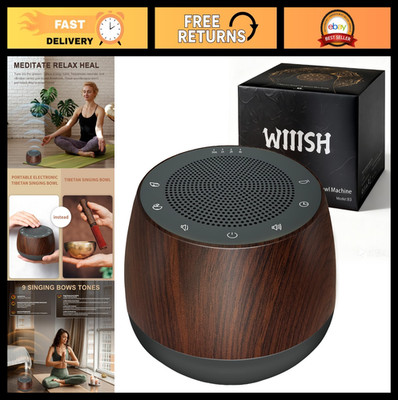 Tibetan Singing Bowl Electronic Sound Machine for Healing & Meditation, 256Hz-52
