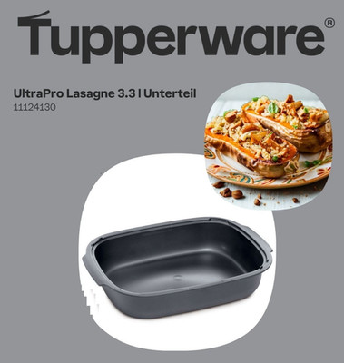 Tupperware UltraPro 3,3-l-Kasserolle Ultra Pro Bräter ohne Deckel
