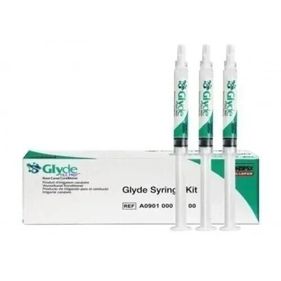 Dentsply Glyde File Prep-Composite Kit EDTA Gel For Root Canal Conditioner (1x3)