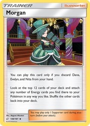Morgan 149/181 Sun & Moon Team Up Uncommon Trainer