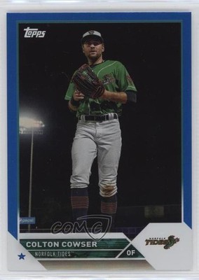 2023 Topps Pro Debut Blue Foil 128/150 Colton Cowser #PD-193 15tx