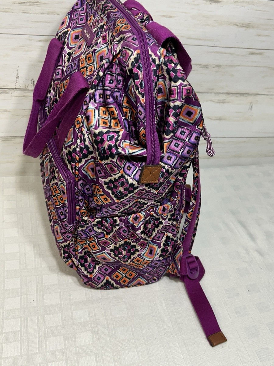 Vera Bradley Lighten Up Journey Backpack - Dream Diamonds  display picture 3