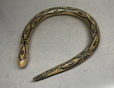 Wood Wooden Snake Articulated Wooden Wiggle Jointed Classic Toy 19.5