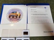 Volkswagen Beetle Dune Concept Press Kit Brochure Detroit Auto Show