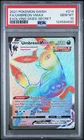 2021 POKEMON SWORD & SHIELD EVOLVING SKIES SECRET FULL ART/UMBREON VMAX PSA 10