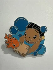 Disney Pin Lilo and Pudge Bubbles Starter Set Lilo and Stitch Sandwich Alien (B5