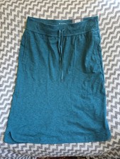 Tek Gear DryTek Women's Blue Athletic Skirt M Knee Length Drawstring Pockets