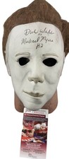 Dick Warlock signed Mask Michael Myers Halloween 2