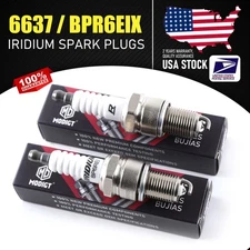 GENUINE Modigt x4 High-quality Spark Plugs OEM Replacement For NGK 6637 BPR6EIX