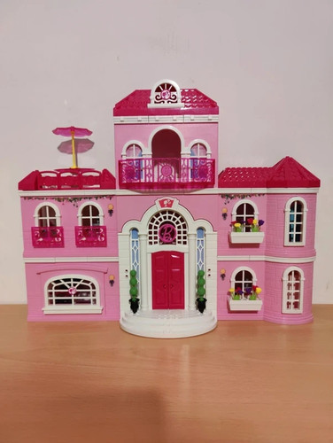 Mega Bloks Barbie Build n Style 80229 Luxury Mansion Retired Set 2012 Mattel