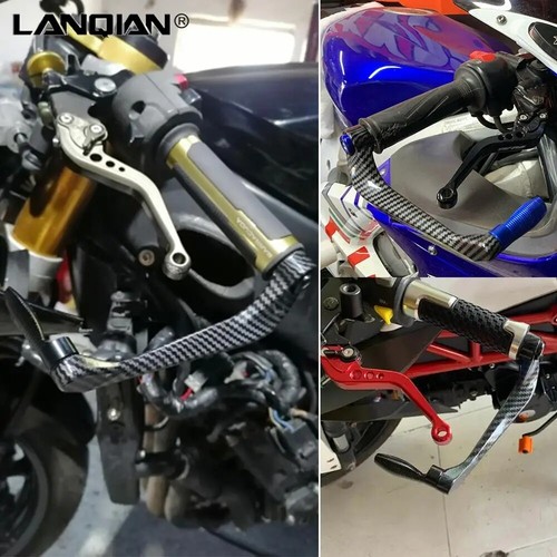 For GSX-R 600 750 1000 Handlebar Bar End Brake Clutch Levers Guard Protector NEW - Picture 11 of 18