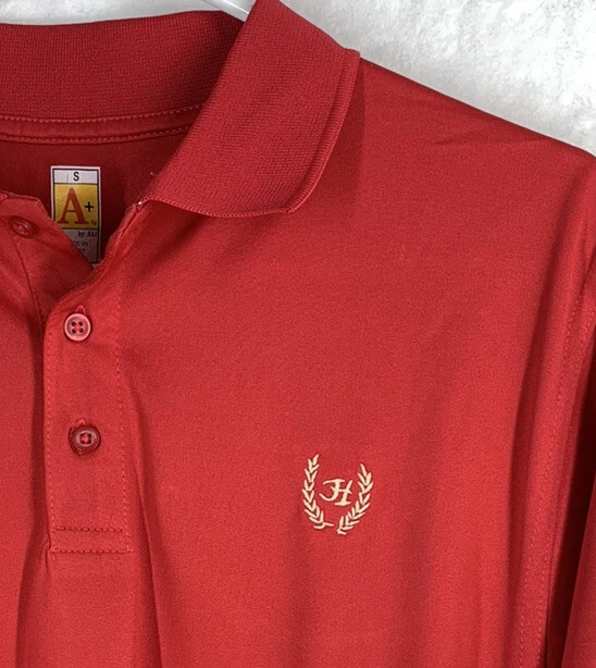 A+ Ropa Escolar Unisex Jersey Tejido Polo Uniforme Rojo Talla S Foto 3 de 4