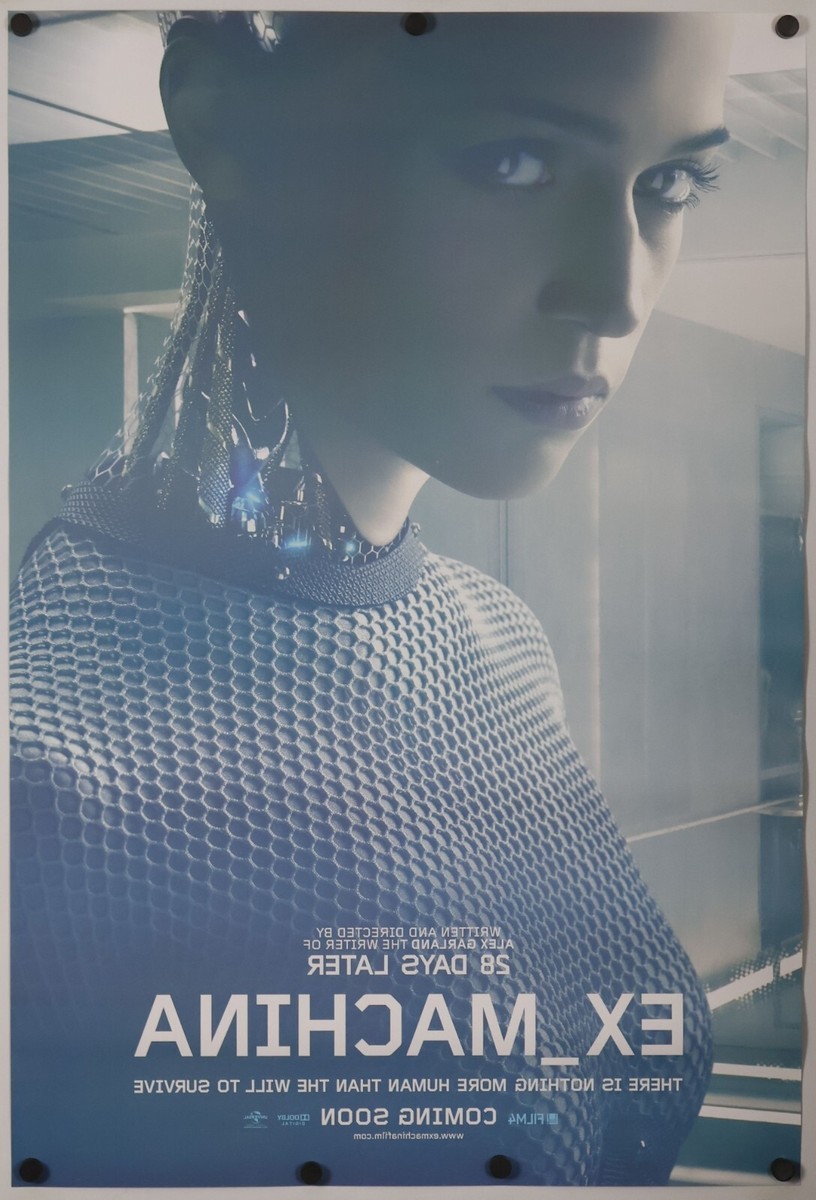 Ex_Machina - original DS movie poster 2015 27x40 Alicia