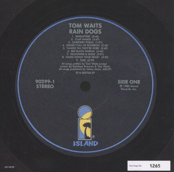 Tom Waits - Rain Dogs CD, Album, Limited Edition, Numbered, Reissue, Remastered, | eBay Tom Waits - Rain Dogs CD, Album, Limited Edition, Numbered, Reissue, Remastered, | eBay