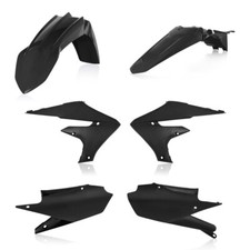 ACERBIS PLASTIC KIT BLACK Yamaha YZ450F YZ250F YZ250FX YZ450FX 2018-2023