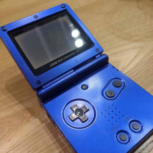GAME BOY ADVANCE SP Blue Nintendo Tested GBA Game Console Japan - Picture 4 of 9