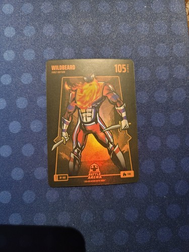 2024 Bo Jackson Battle Arena WILDBEARD BF-158 Battlefoil Fire Harden